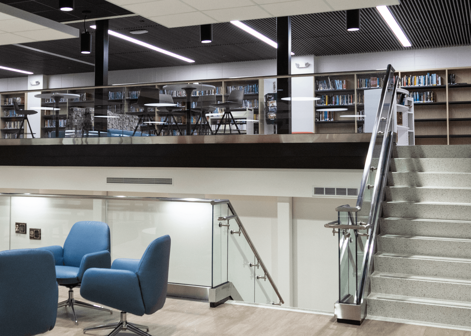 Glass Railing System for Cumberland Regional High School Image - 1