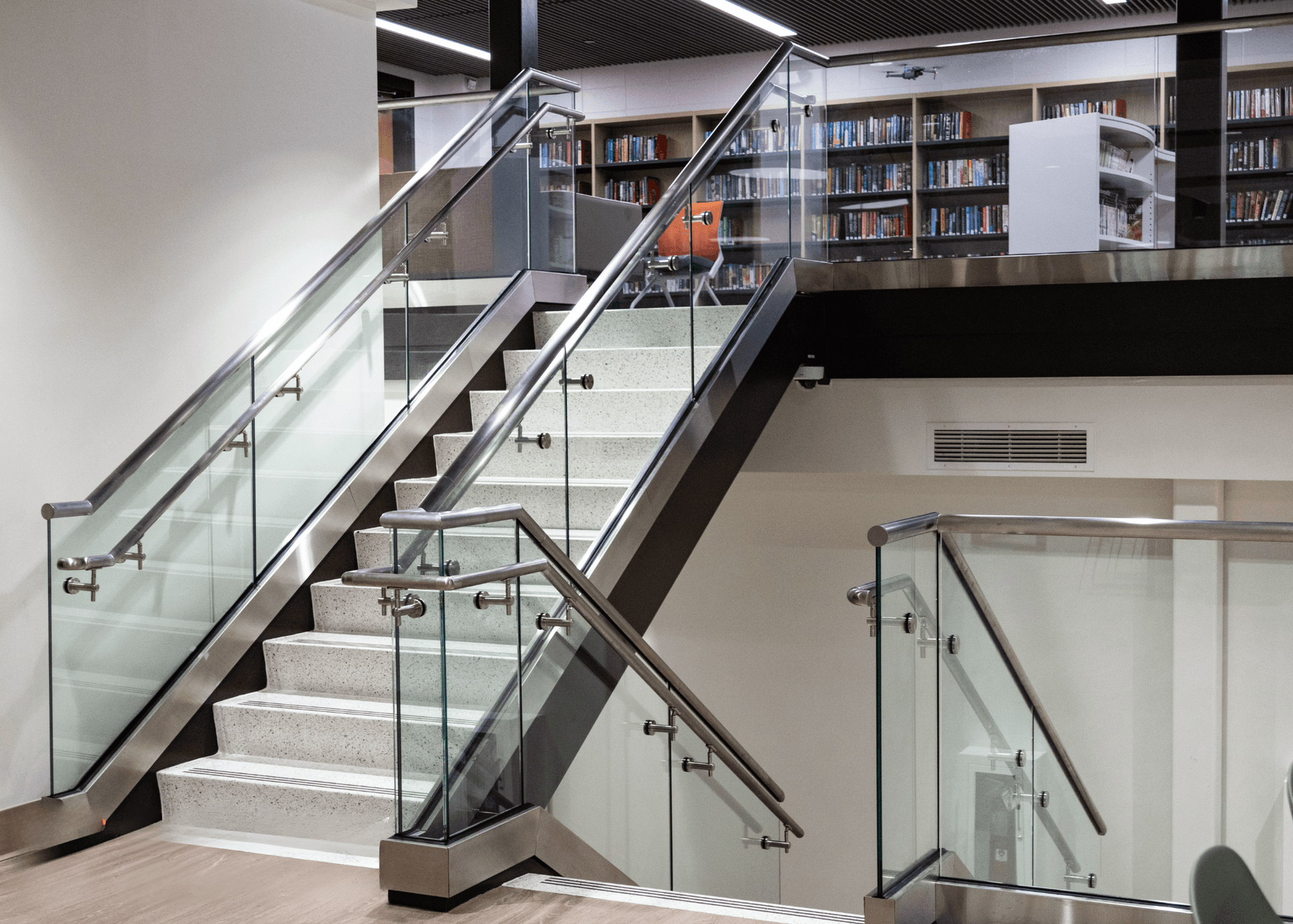 Glass Railing System for Cumberland Regional High School Image - 2