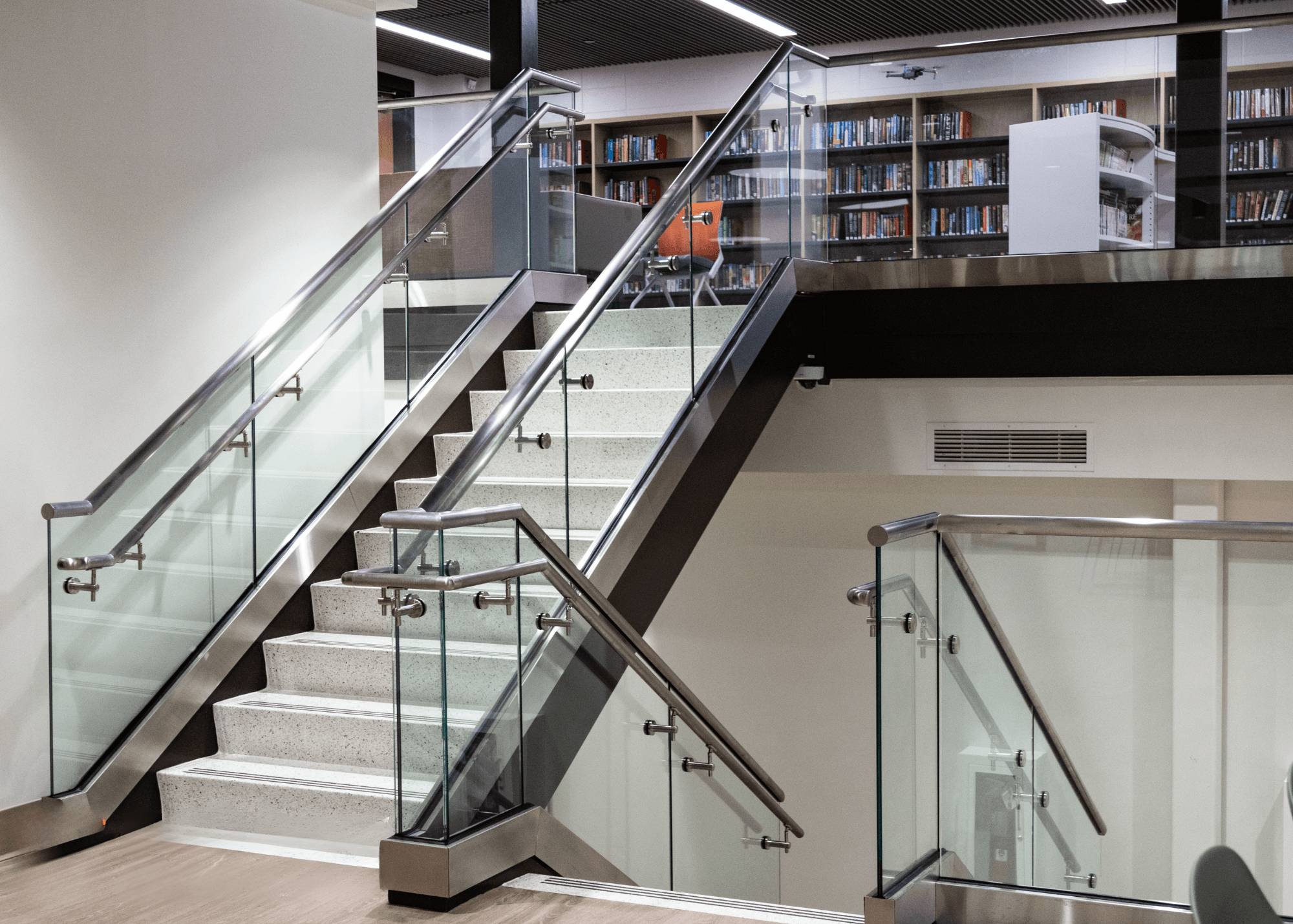 Glass Railing System for Cumberland Regional High School Image - 2